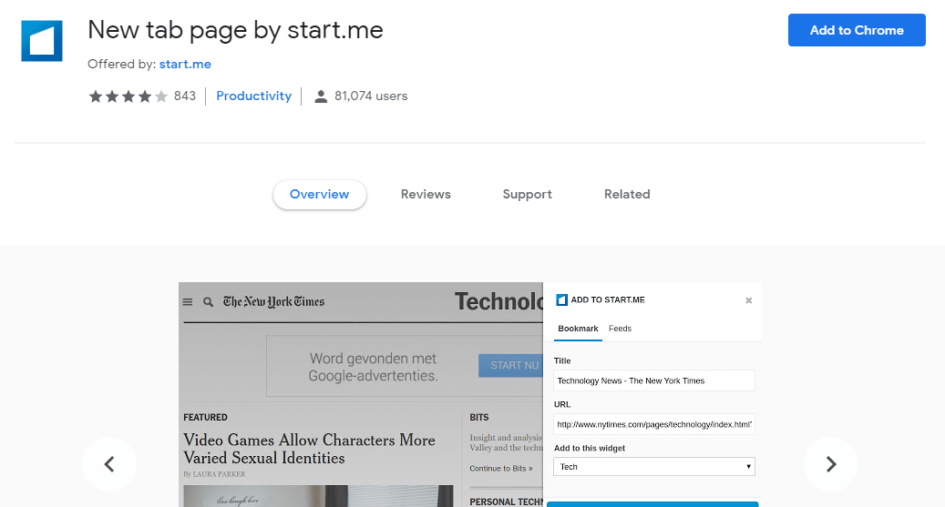Start.me - Best Google Chrome Extensions for Power Users