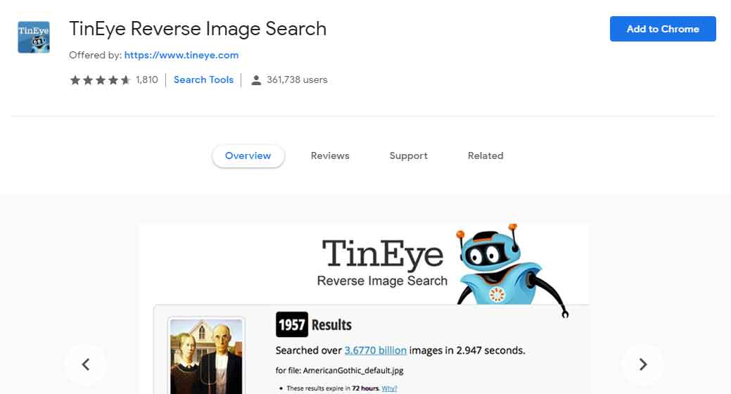 chrome reverse image search